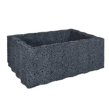Beplantingselementen Ridgeflor Groot Zwart 60x40x25 cm