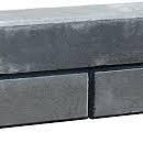 Decor Block Antraciet 40x10x10 cm