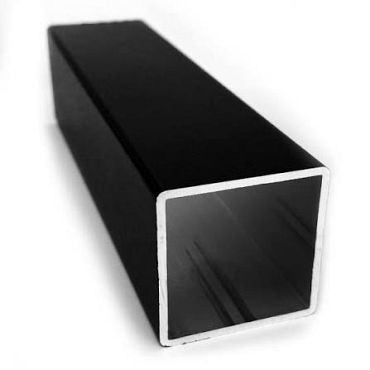Alu.fundatiekoker 11x11x600cm zwart