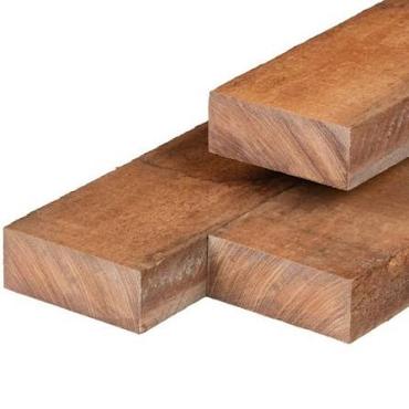 Angelim vermelho hardhout bestekhout 5x10x450 cm fijn bezaagd