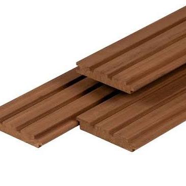 Ayous hardhout triple profiel 2.1x14.5x275 cm | thermisch gemodificeerd | geschaafd