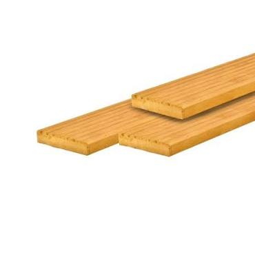 Bilinga hardhout vlonderplank 2.5x14.5x245 cm | geschaafd | 1 zijde 7 groeven