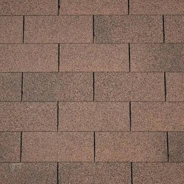 Dakshingles recht bruin - pak 3 m²