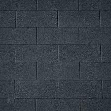 Dakshingles recht zwart - pak 3 m²