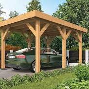DHZ Carport Sloten Douglas fijnbezaagd 350x500 cm