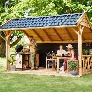 DHZ Renesse Red Class Wood 400x313 cm