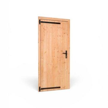 Douglas enkele dichte deur B1000xH2050mm buitenmaat | linksdraaiend
