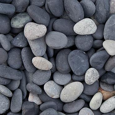 AG Beach pebbles zwart 8-16 mm Midibag 0.7m3