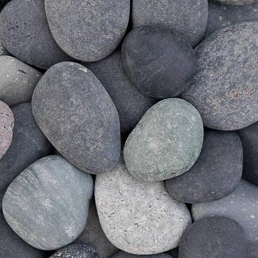 AG Beach pebbles zwart 16-25* mm Midibag 0.7m3