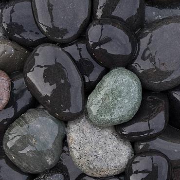 AG Beach pebbles zwart 16-25* mm Midibag 0.7m3