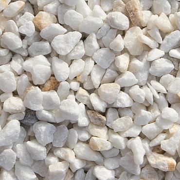 AG Extra white (carrara) split 9-12 mm Midibag 0.7m3