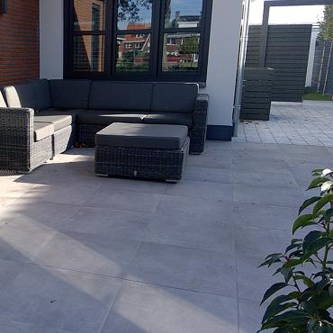 Solido Ceramica 30MM Cemento Smoke 40x80x3 cm. rett.