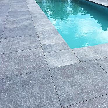 Solido Ceramica 30MM Bluestone Grey 90x90x3 cm. rett.