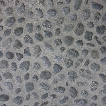 Pebble OUT 2.0 Black tegel 90x90x2 cm.