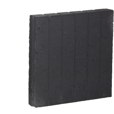 PAL.BAND VIERK.ZWART 8X50X50CM