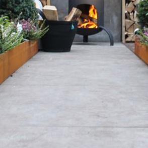 ECCOborders Betotop Block 15x43x200 Cor-ten