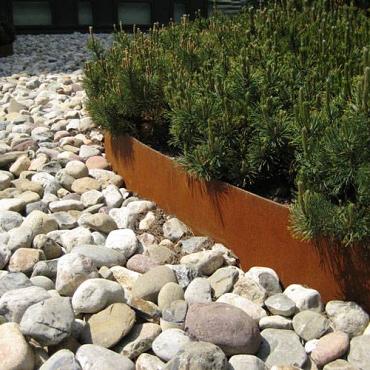 ECCOborders Easyfix recht 150 Corten