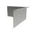 Verzinkt Edging gezet binnenhoek (L-vorm) 300 mmx3x150 mm mm (LxDxH)