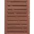 Keruing elegant poort 14 met slot 100x180cm incl. aanslaglat