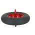 Wiel staal rood 2ply as-24