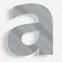 RVS (plak)huisnummer a - 10 cm
