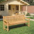 Teak parkbank Norwich 210cm