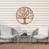 Wanddecoratie Boom Cortenstaal L