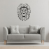 Wanddecoratie Leeuw 1.0 Zwart (RAL9005) L