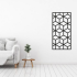 Wanddecoratie Patroon 2.0 Zwart (RAL9005) L