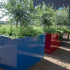 Gepoedercoat staal plantenbak Rechthoek XL 160x40 H=30 cm - Andere RALkleur - ZONDER bodemplaat