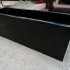 Gepoedercoat staal plantenbak Rechthoek XL 200x80 H=30 cm - Antraciet (RAL7016) ZONDER bodemplaat