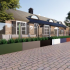 Gepoedercoat staal plantenbak Rechthoek XL 240x100 H=30 cm - Andere RALkleur - ZONDER bodemplaat