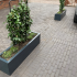 Gepoedercoat staal plantenbak Rechthoek XL 240x30 H=30 cm - Andere RALkleur - MET bodemplaat