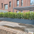 Gepoedercoat staal plantenbak Rechthoek XL 400x50 H=30 cm - Antraciet (RAL7016) MET bodemplaat