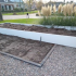 Gepoedercoat staal plantenbak Rechthoek XL 400x80 H=30 cm - Wit (RAL9010) ZONDER bodemplaat