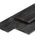 ME grenen tuinplank zwart gespoten 1.6x14.0x180cm geschaafd