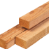 Douglas timmerhout ongedroogd 4.5x7.5x300cm fijnbezaagd