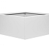 Plantenbak Vlak 90x90x60 cm WIT