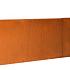 Hoekstuk UITWENDIG t.b.v. borderpaneel 28 cm Corten