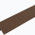 WEO alu Klikprofiel 50x50mm Ipe RAL8028 L=300 cm