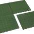 Rubbertegel 50x50x2.5cm Groen