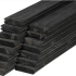 Stapelset blokhutprofiel zwart geimpregneerd