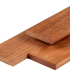 Hardhouten vlonderplank Jatoba 2.1x14.5x425 cm glad geschaafd - duurzaamheidsklasse 1