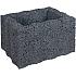 Beplantingselementen Ridgeflor Middel Zwart 40x30x25 cm