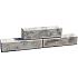 Decor Block XL Mosselkalk 80x12.5x12.5 cm