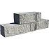 Nature Walling Grijs/Zwart 32x13x11 cm
