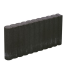 rondoband 8x50x50 zwart