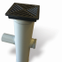 ACO RainBloxx 600 Zandvanger h.85cm,diam.200mm,2*110mm, GY rooster