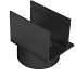ACO SlimLine onderuitloop 80mm excentrisch