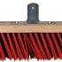 X-bezem buiten 30 cm rood/zwart los